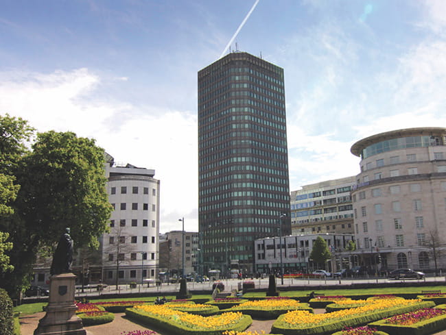 Law Society Wales Office: Capital Tower in Cardiff.