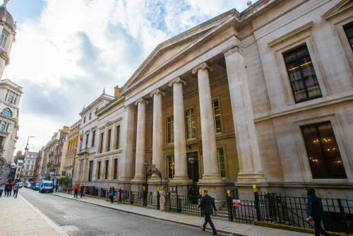 An exterior of the Law Society building from Chancery Lane.
