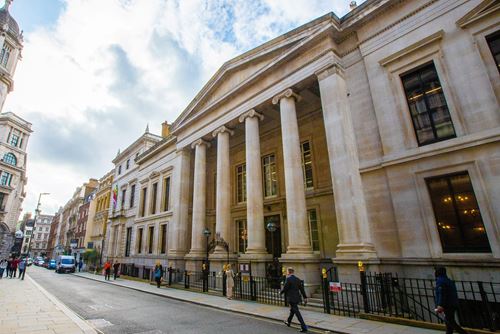 An exterior of the Law Society building from Chancery Lane.