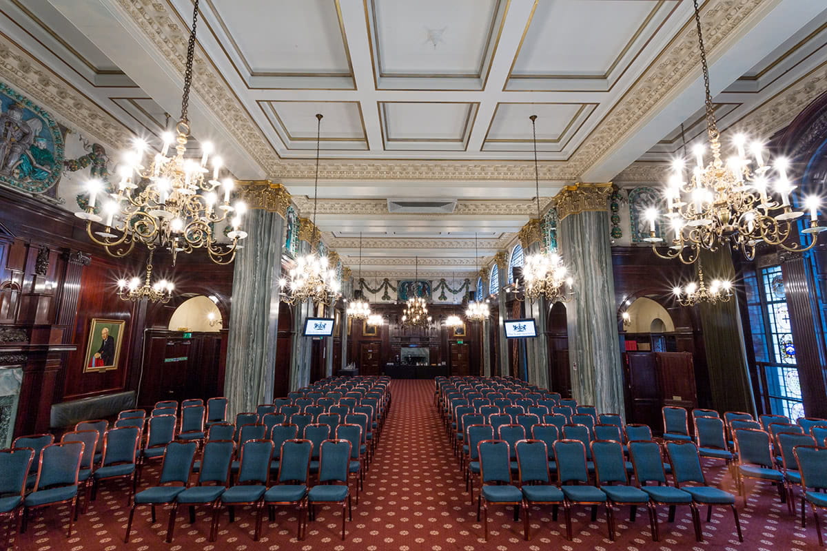 The Common Room with a theatre-style chair layout