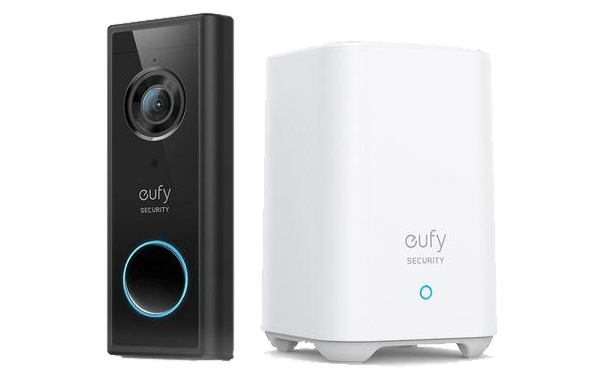 An image of the Eufy doorbell, which comes in two parts.