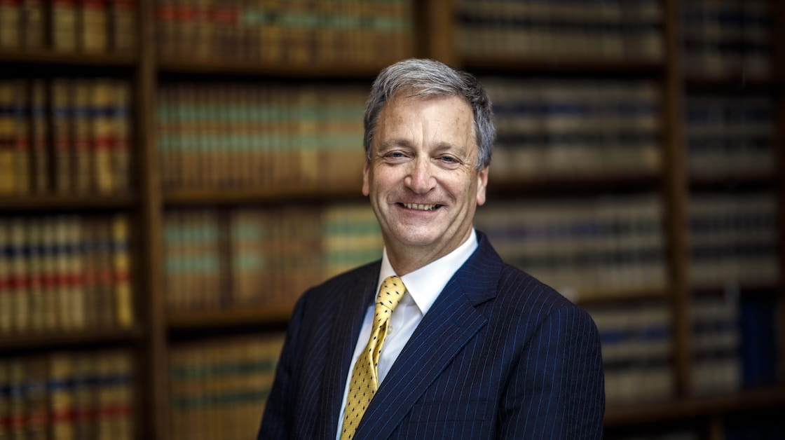 Richard Atkinson, the 180th president of the Law Society of England and Wales.