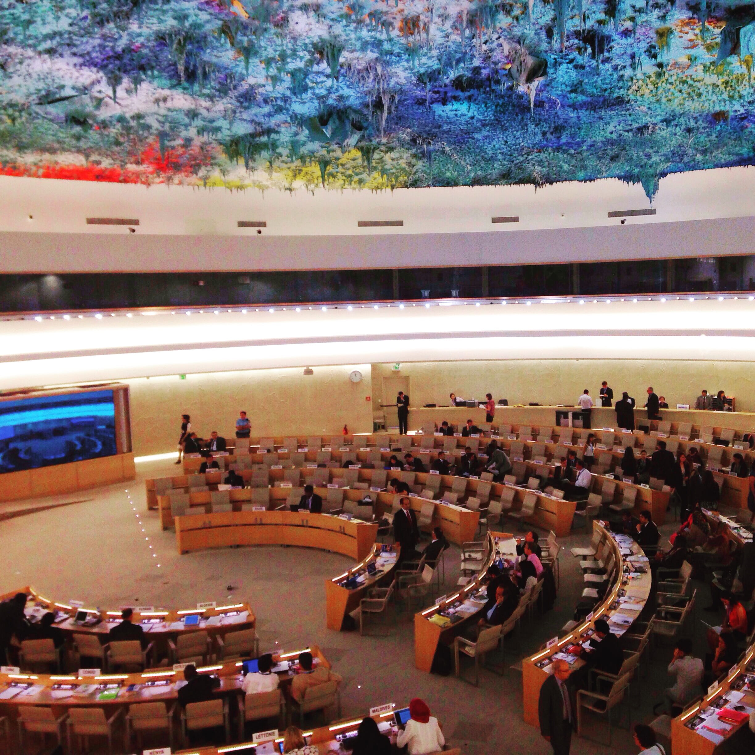 Human Rights Council chamber