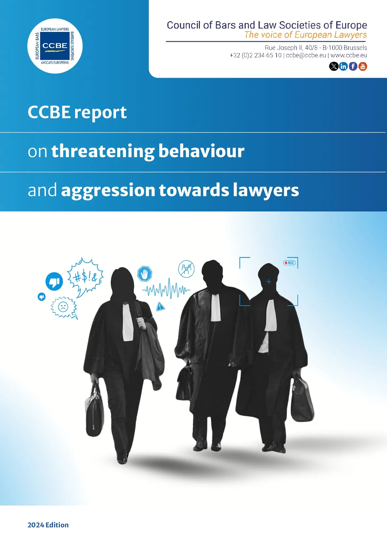 CCBE report cover page