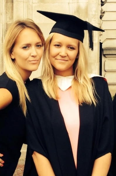 Olivia Shaw at her graduation