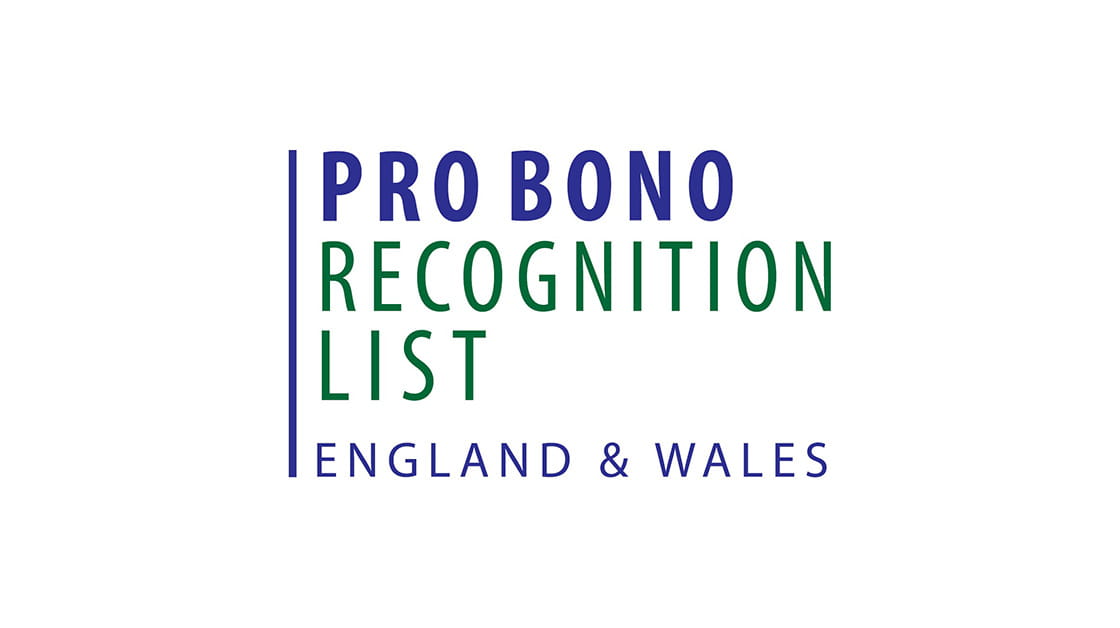 pro bono recognition list logo